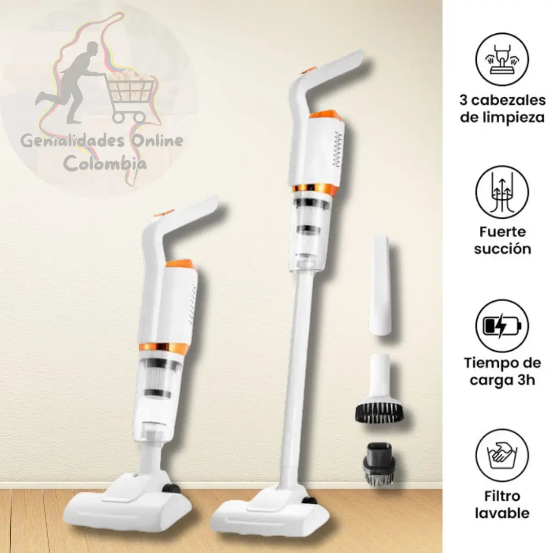 🌬️Aspiradora 3 en 1 Inalámbrica SmartClean🏠🚗