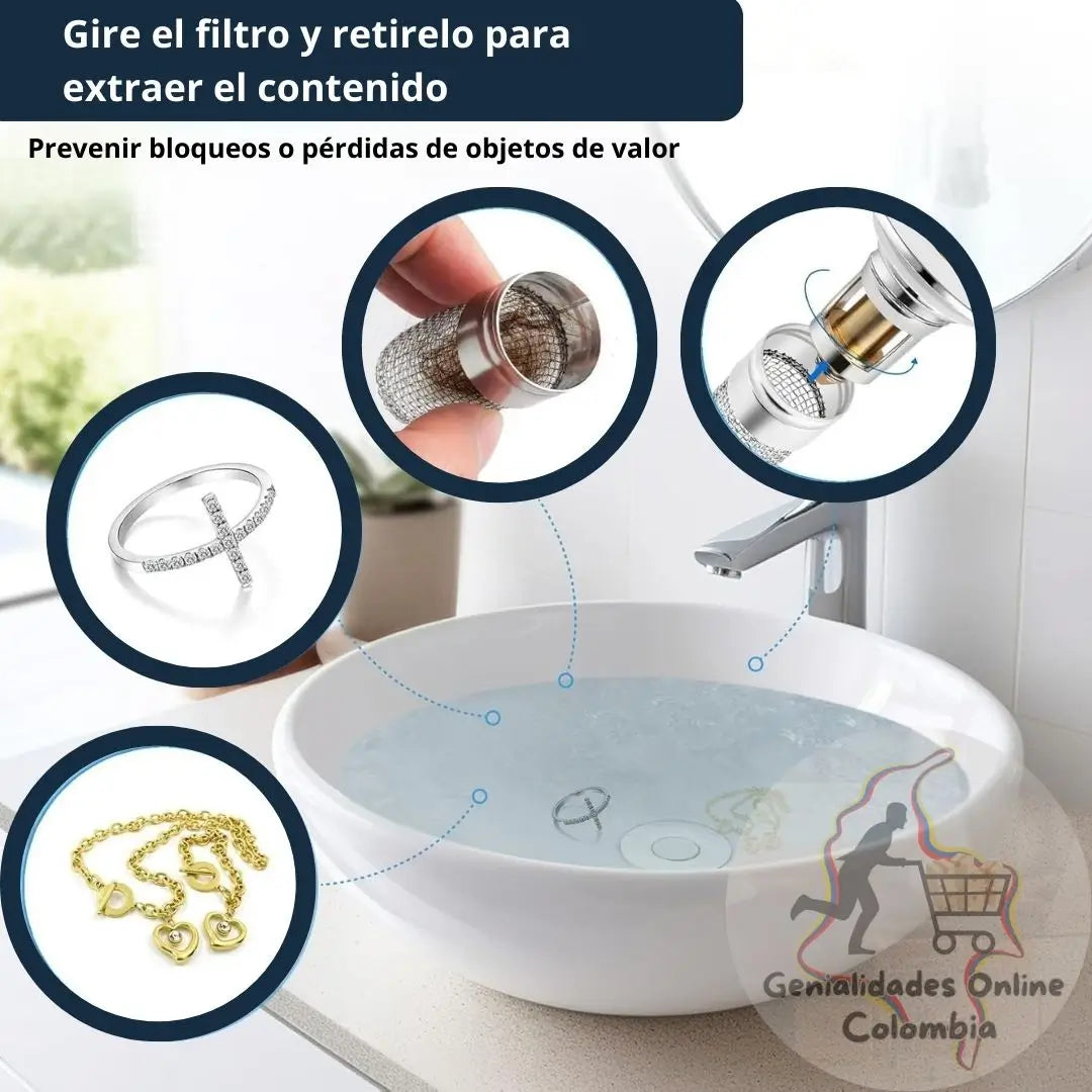 Tapón Filtro Universal – Tu Solución Definitiva Contra Atascos🚰